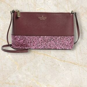 Kate Spade Red and Pink Crossbody Bag with Elegant Design